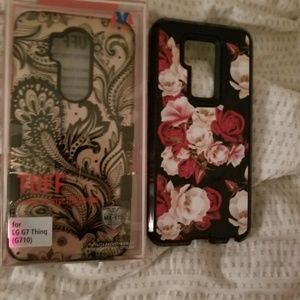 Phone case LG G7 Thinq (3) & a Samsung 8+